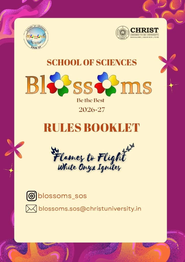 Blossoms Rulebook 2026-27 Poster